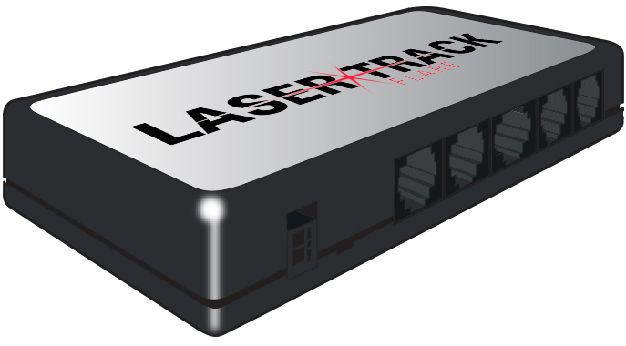 LaserTrack Flare: based on infrared laser technology